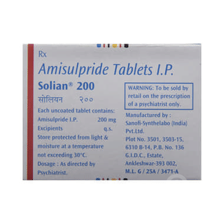 Solian 200 MG Tablet 10