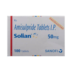 Solian 50 MG Tablet 10