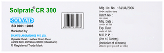 Solprate Cr 300 Tablet 10