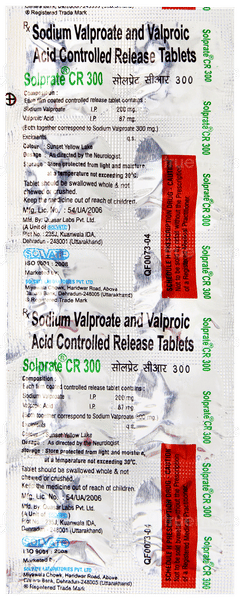 Solprate Cr 300 Tablet 10