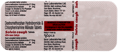 Solvin Cough Tablet 10 Solvin Cough Tablet 10
