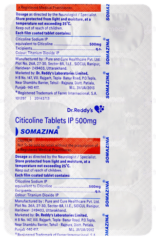 Somazina Tablet 10