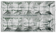Somazina Plus 400 Tablet 10 Somazina Plus 400 Tablet 10