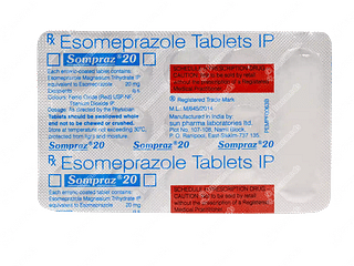 Sompraz 20 Tablet 15