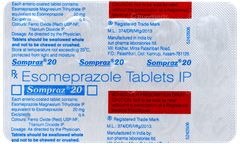 Sompraz 20 Tablet 15 Sompraz 20 Tablet 15