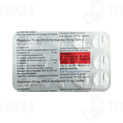 Sonaxa Nt 75/10 MG Tablet 15