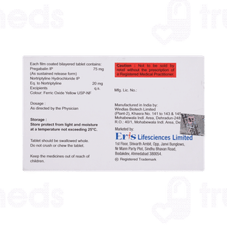 Sonaxa Nt 75/20 MG Tablet 15