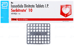 Sorbitrate 10 Tablet 50