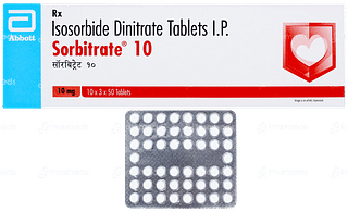 Sorbitrate 10 Tablet 50