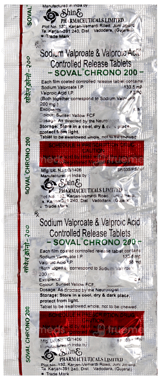 Soval Chrono 200 Tablet 10