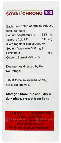 Soval Chrono 500 Tablet 10 Soval Chrono 500 Tablet 10