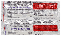 Soval Chrono 500 Tablet 10 Soval Chrono 500 Tablet 10