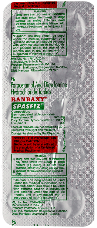 Spasfiz Tablet 10