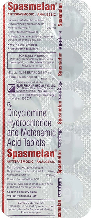 Spasmelan Tablet 10
