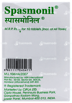 Spasmonil Tablet 10