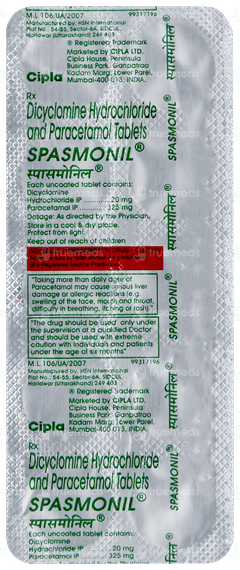 Spasmonil Tablet 10