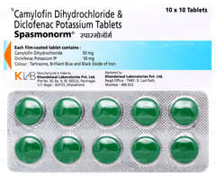Spasmonorm Tablet 10