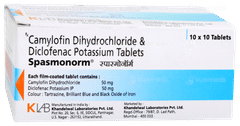 Spasmonorm Tablet 10