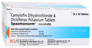 Spasmonorm Tablet 10