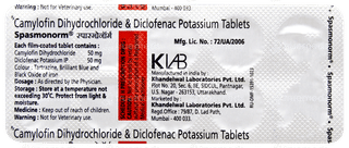 Spasmonorm Tablet 10