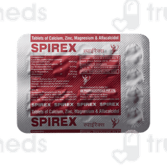 Spirex 1000 Mg/0.25Mcg/240Mg/17.6Mg Tablet 10