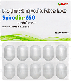 Spirodin 650 Tablet 10