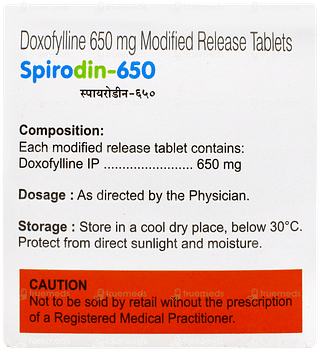 Spirodin 650 Tablet 10