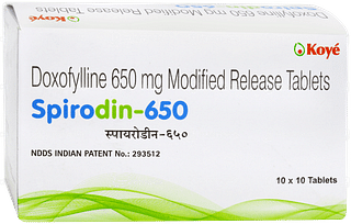 Spirodin 650 Tablet 10