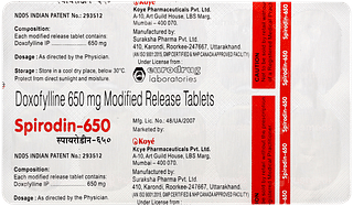 Spirodin 650 Tablet 10