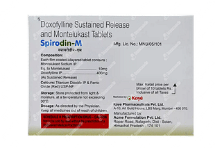 Spirodin M Tablet 10