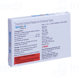 Spirodin M Tablet 10