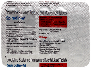 Spirodin M Tablet 10