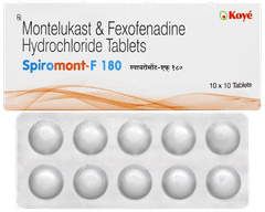 Spiromont F 180 Tablet 10 Spiromont F 180 Tablet 10