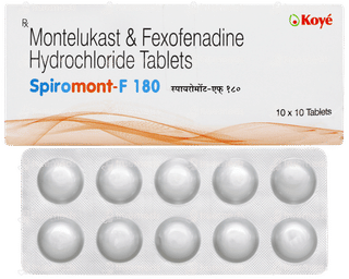 Spiromont F 180 Tablet 10