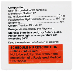 Spiromont F 180 Tablet 10