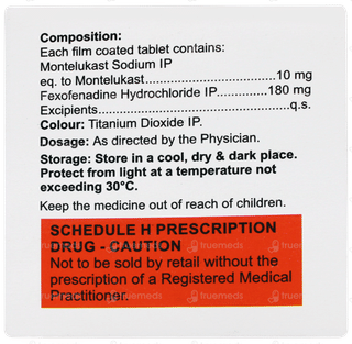 Spiromont F 180 Tablet 10