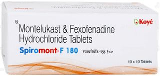 Spiromont F 180 Tablet 10