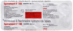 Spiromont F 180 Tablet 10