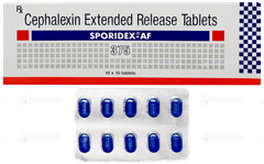 Sporidex Af 375 Tablet 10