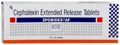 Sporidex Af 375 Tablet 10