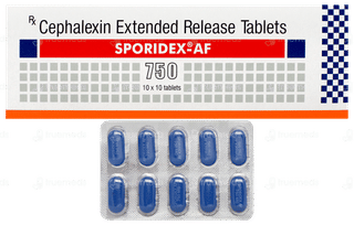 Sporidex Af 750 Tablet 10