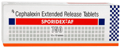 Sporidex Af 750 Tablet 10