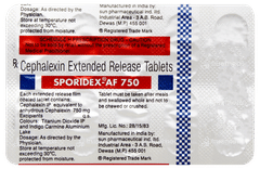 Sporidex Af 750 Tablet 10