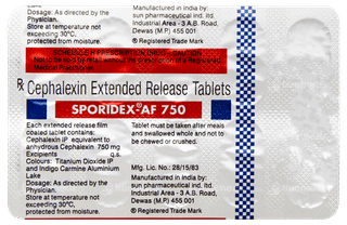 Sporidex Af 750 Tablet 10