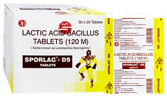 Sporlac Ds Tablet 20