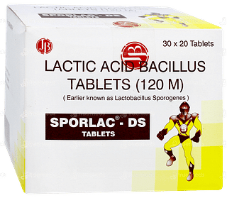 Sporlac Ds Tablet 20