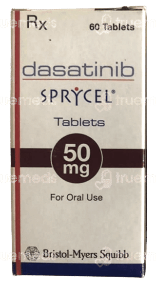 Sprycel 50 Mg Tablet 60