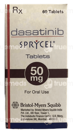 Sprycel 50 Mg Tablet 60