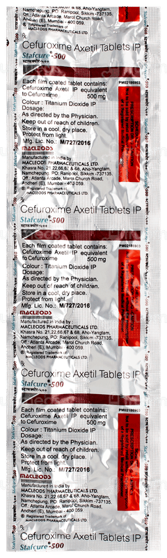 Stafcure 500 Tablet 10