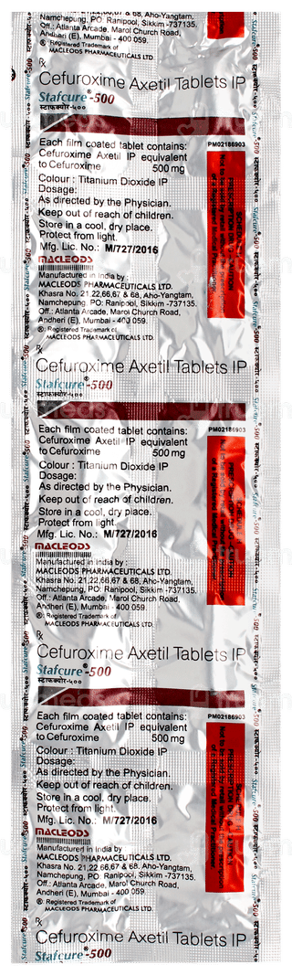 Stafcure 500 Tablet 10